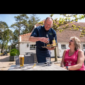 Restaurant met terras bij Diana Heide Drenthe