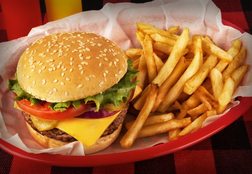 Hamburger snackbar