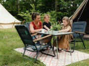 Tipi tent familie