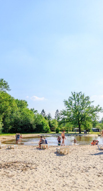 Strandbad overzicht Camping in Drenthe