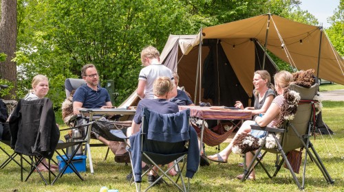 Comfortplaats bij Diana Heide - Familiecamping Drenthe