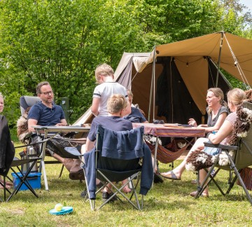 Comfortplaats bij Diana Heide - Familiecamping Drenthe