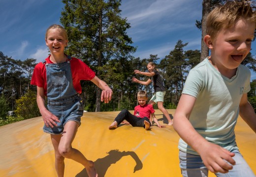 Airtrampoline Camping Diana Heide