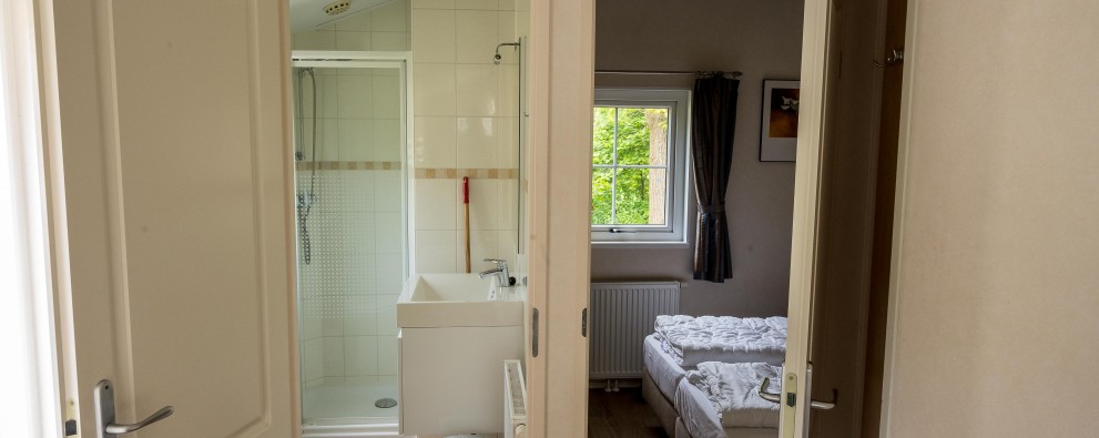 Chalet 4 personen Drenthe slaapkamer