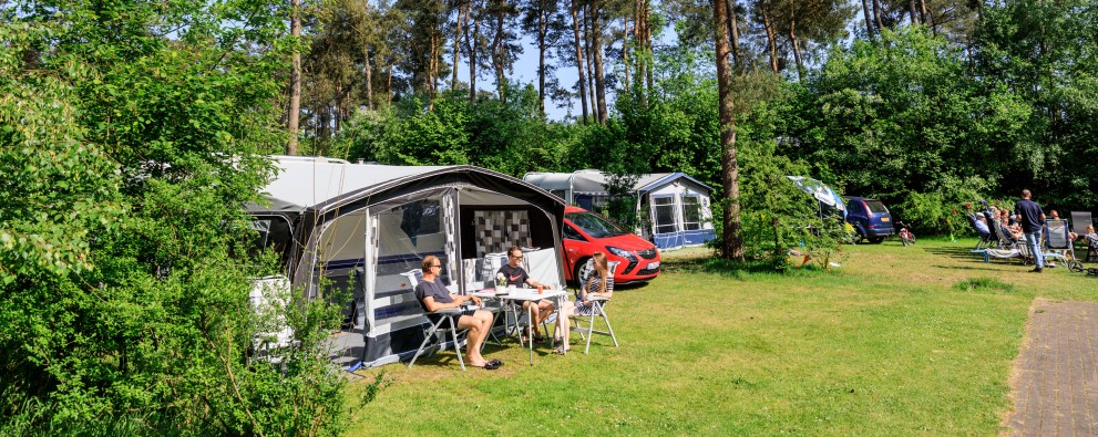 Kamperen in Drenthe, midden in de natuur
