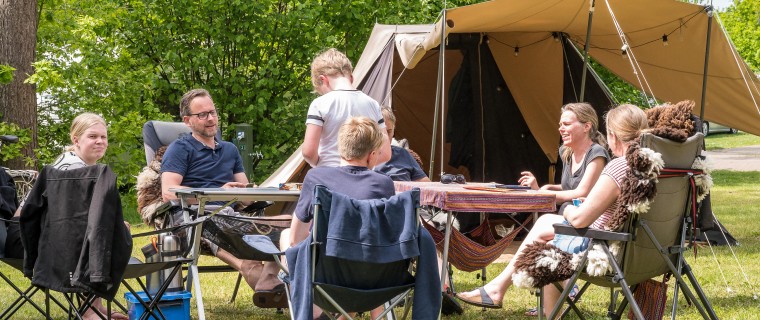 Comfortplaats bij Diana Heide - Familiecamping Drenthe