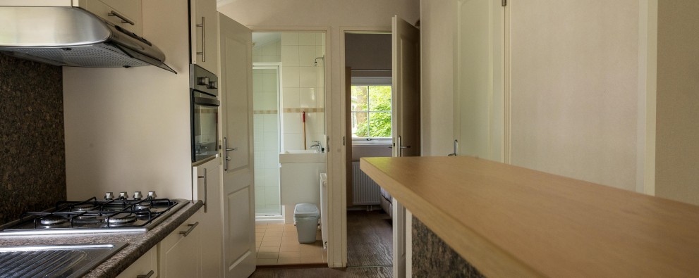 Chalet 4 personen Drenthe keuken