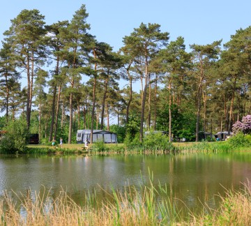 Camping Diana Heide in Amen - Camping met visvijver